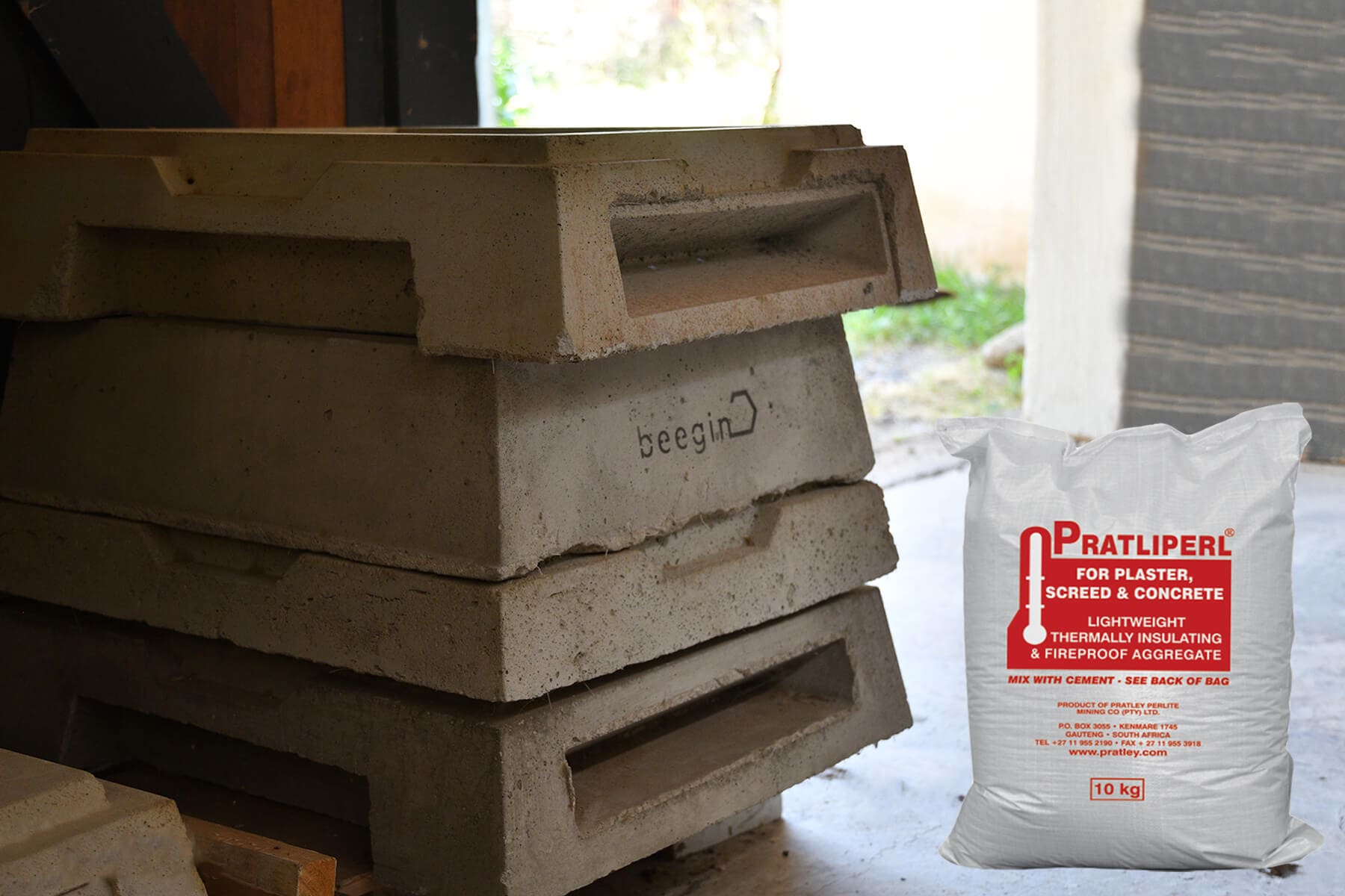 News_Unique beehive construction with Pratliperl®