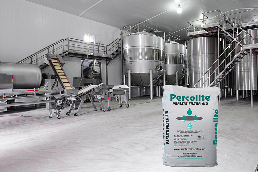 The accurate size classification and the unique structure of Percolite® filter aid leads to one of the highest flow-rate to clarity ratios possible.