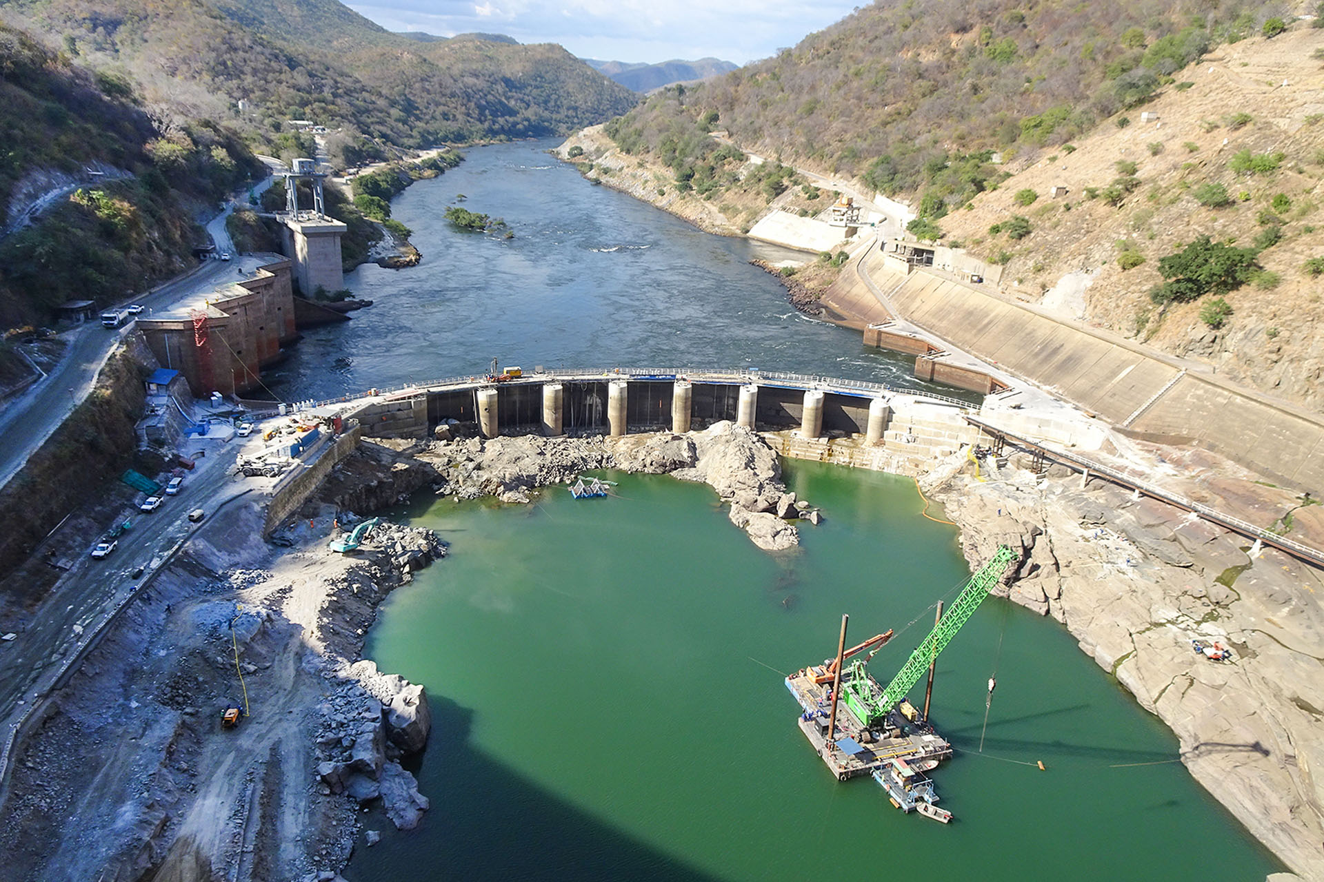 Kariba Dam has supplied the water requirements for Zimbabwe and Zambia for over 60 years. 